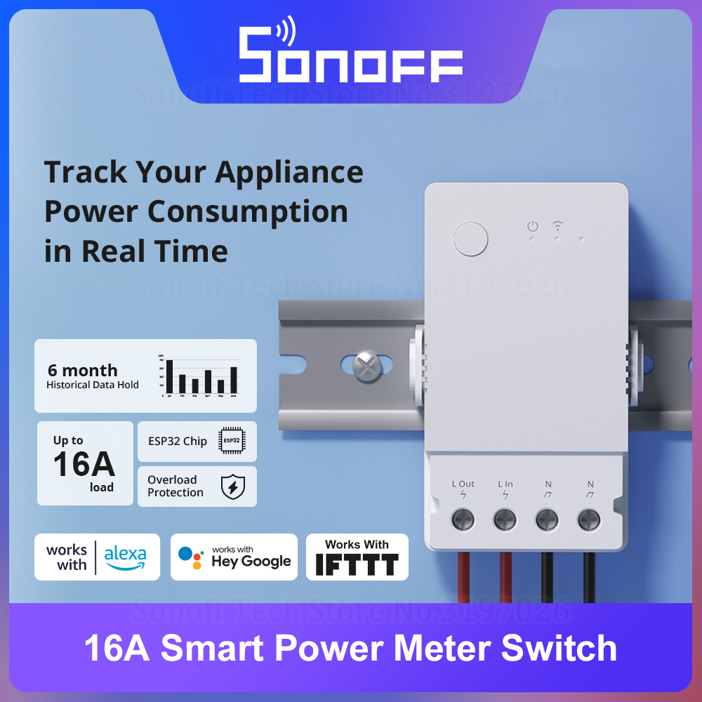 Sonoff Basic Switch - SONOFF POW Origin 16A Smart Power