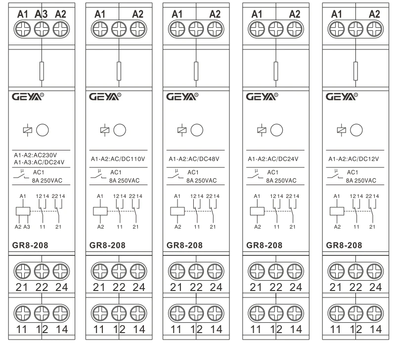 GEYA GR8-208 Auxiliary Relay I - Shelly Relay Module review and price