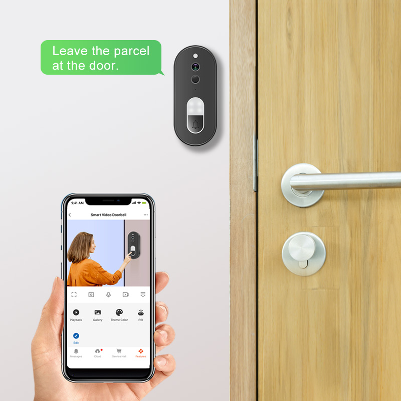 Tuya 1080P HD Wireless WiFi Vi - Smart Doorbell Wired review and price