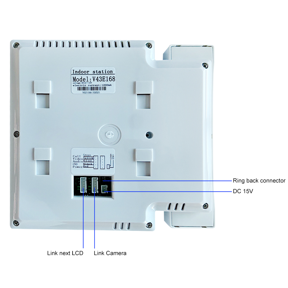 4.3 Inch LCD Video Intercom Sy - Smart Doorbell Wired review and price