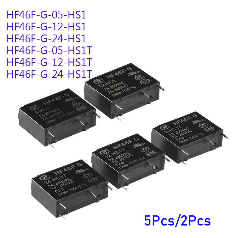 5Pcs/1pc HF46F Relay HF46F-G 0 - Shelly Relay Module review and price