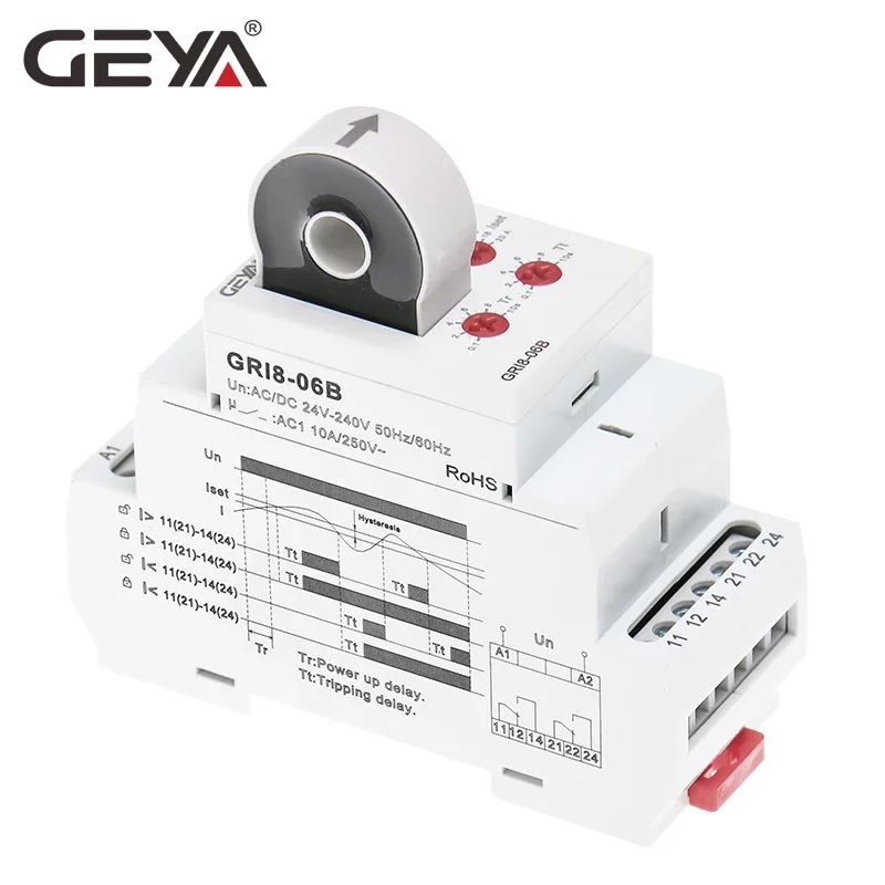 GEYA GRI8-06 AC DC Current Sen - Shelly Relay Module review and price