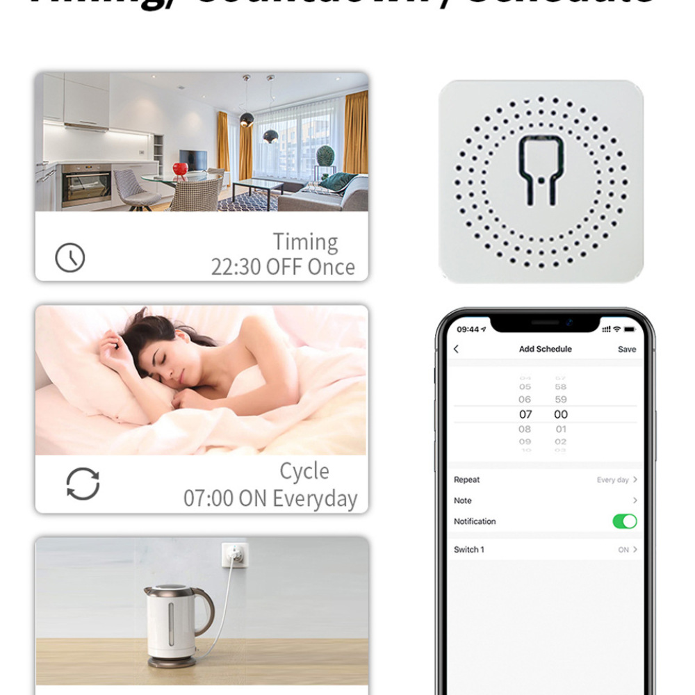 Smart Home WiFi Switch Module  - Diy Smart Home Automation Devices review and price
