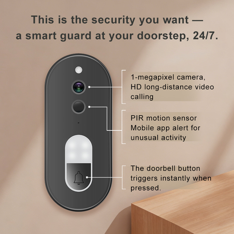 WiFi Video Doorbell Work With  - Smart Doorbell Wired review and price