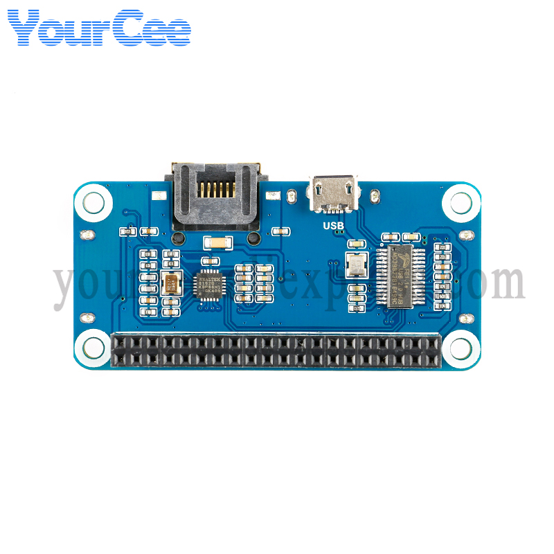 USB HUB HAT to Ethernet RJ45 N - Pi Zero W Board review and price